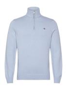 GANT Casual Cotton Half Zip Blå