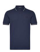 Fred Perry Twin Tipped Fp Shirt Marinblå