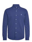 Polo Ralph Lauren Featherweight Mesh Shirt Marinblå