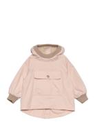 MINI A TURE Matbabyvito Fleece Lined Spring Anorac. Grs Rosa