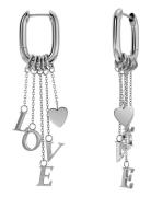 Edblad Love Note Hoops Silver