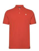 G-Star RAW Dunda Slim Polo S\S Röd