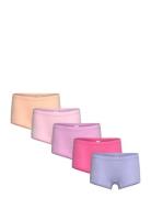 Lindex Boxer 5 Pack Solid Lila