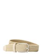 Selected Homme Slhtom Braided Textile Belt Beige