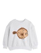 Mini Rodini Flundra Sp Sweatshirt Grå