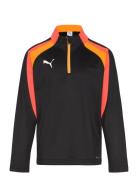 PUMA Individualliga 1/4 Zip Top Jr Svart