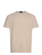 Polo Ralph Lauren Classic Fit Jersey Crewneck T-Shirt Beige