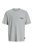 Jack & J S Jcoreflex Tee Ss Crew Neck Styd Aw Jnr Grå