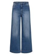 Nümph Nuparis Cropped Jeans Blå