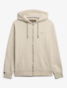 Superdry Essential Logo Zip Hoodie Hb Kräm