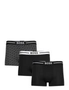 BOSS Trunk 3P Bold Design Svart