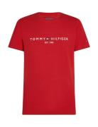 Tommy Hilfiger Tommy Logo Tee Röd