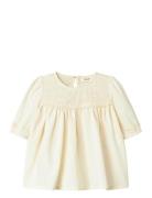 Lil'Atelier Nmfdaisy Ss Loose Shirt Lil Kräm