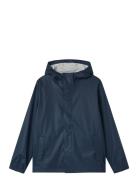 LMTD Nlmdry10 Rain Jacket Fo Marinblå