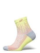 Asics Performance Run Sock Quarter Rosa