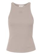 Gestuz Gzdrew Logo Tank 2.0 Beige