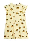 Mini Rodini Ladybugs Aop Wing Dress Gul