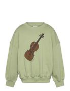 Mini Rodini Violin Sp Sweatshirt Grön