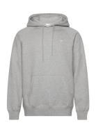 WOOD WOOD Essential Fred Classic Hoodie Gots Grå