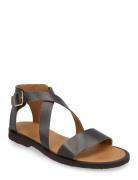 ANGULUS Sandals - Flat - Open Toe - Op Svart