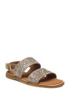 ANGULUS Sandals - Flat Silver