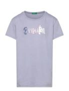 United Colors Of Benetton T-Shirt Lila