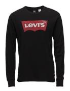 Levi's® Ls Std Graphic Tee Hm Ls Black Svart