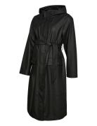 Vero Moda Maternity Vmmmalou Coated Coat Svart