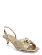 Michael Kors Alessia Kitten Sandal Guld