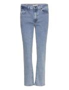 Levi's® 724 High Rise Straight Middle Course Blå