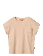 Wheat T-Shirt S/S Signe Beige