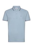 Lindbergh Polo Shirt With Contrast Piping Blå