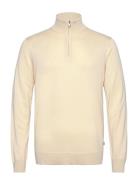 Lindbergh Half Zip With High Neck Beige