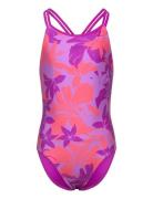 Speedo Girls Printed Twinstrap Lila