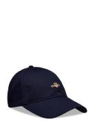 GANT Shield Cotton Twill Cap Marinblå