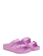 Color Kids Sandals W. Buckles Lila