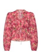 By Ti Mo Cotton Party Blouse Rosa