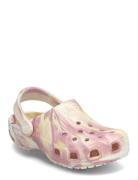 Crocs Classic Glow Marbled Clog K Rosa