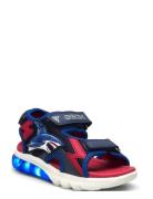 GEOX J Sandal Ciberdron B Marinblå