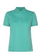 United Colors Of Benetton H/S Polo Shirt Grön