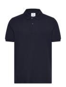 Mango Regular-Fit Cotton Piqué Polo Shirt Marinblå