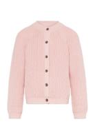 Copenhagen Colors Knitted Classic Rib Cardigan Rosa