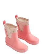 Wheat Rubber Boot Mist Rosa