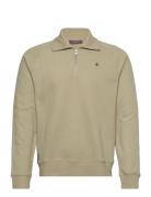 Morris Maryon Half Zip Sweatshirt Grön