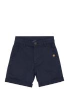 Minymo Shorts Twill Marinblå