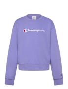 Champion Crewneck Sweatshirt Lila