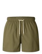 Selected Homme Slhcooper-Seersucker Swimshorts Grön